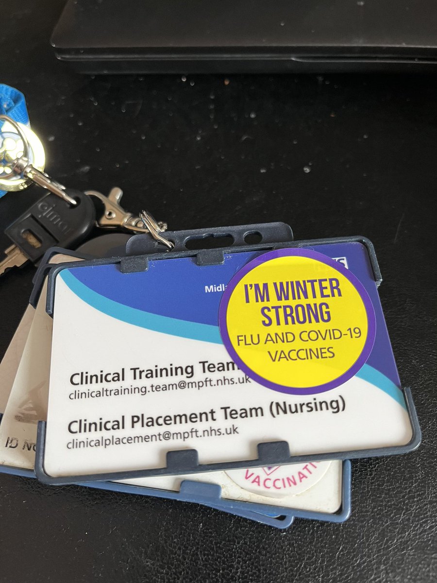 Caroline Llewellyn RN (@cllewellyn_phon) on Twitter photo I was lucky to have received both my Covid and Flu jabs today. Thank you <a href="/mpftnhs/">Midlands Partnership University NHS FT</a> <a href="/Carriebugmad/">Carrie Felgate RN</a> for keeping our staff safe I was lucky to have received both my Covid and Flu jabs today. Thank you <a href="/mpftnhs/">Midlands Partnership University NHS FT</a> <a href="/Carriebugmad/">Carrie Felgate RN</a> for keeping our staff safe