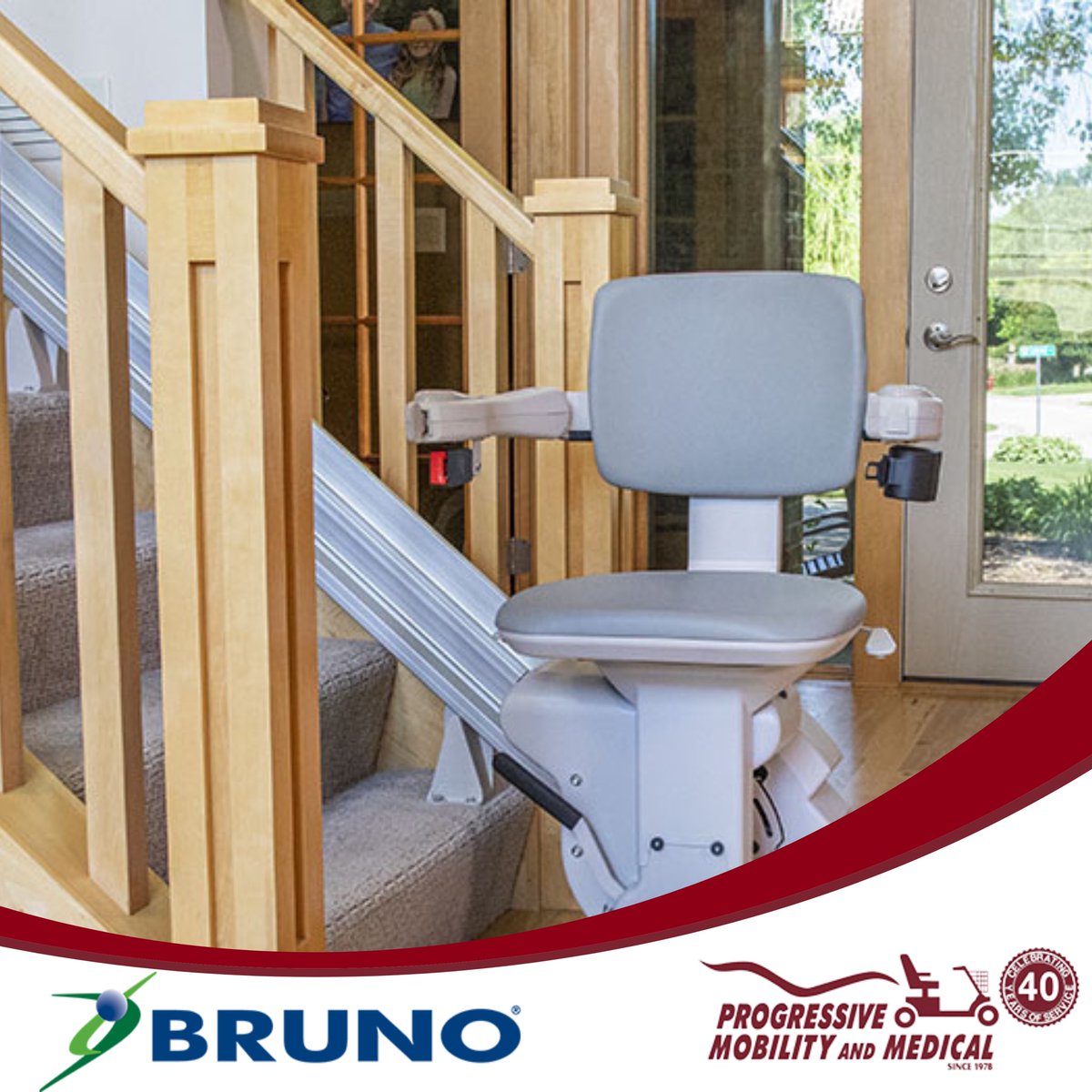 ProgressiveMobi's tweet photo. Combine high performance and adjustable comfort with a Bruno Elite straight indoor stair lift.
https://t.co/p9vuFpAs6h https://t.co/lLOJLHlyif