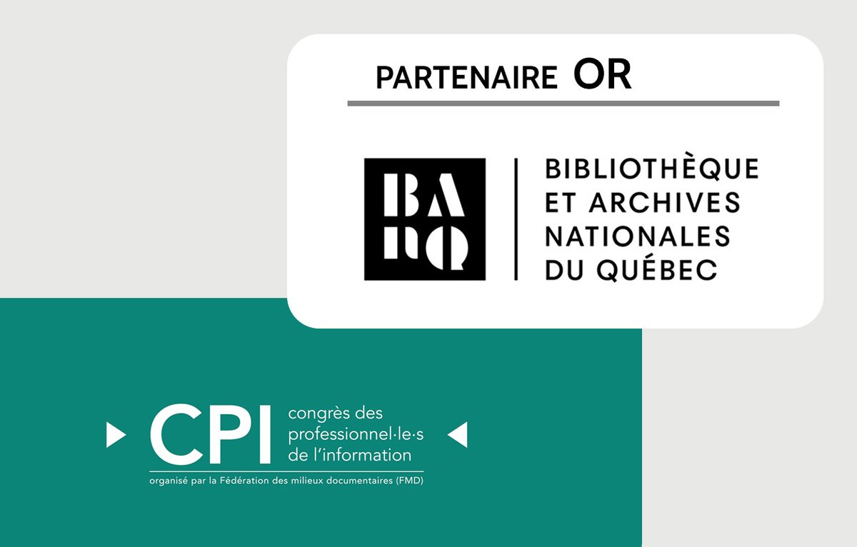 Congrès des professionnel·le·s de l'information tweet media