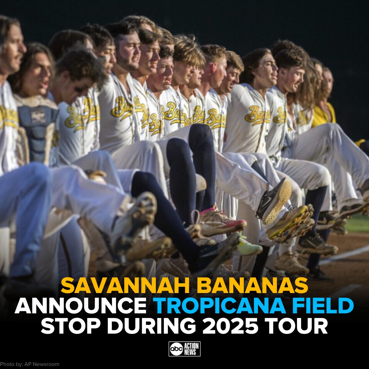 Savannah Bananas Team in Action 2025