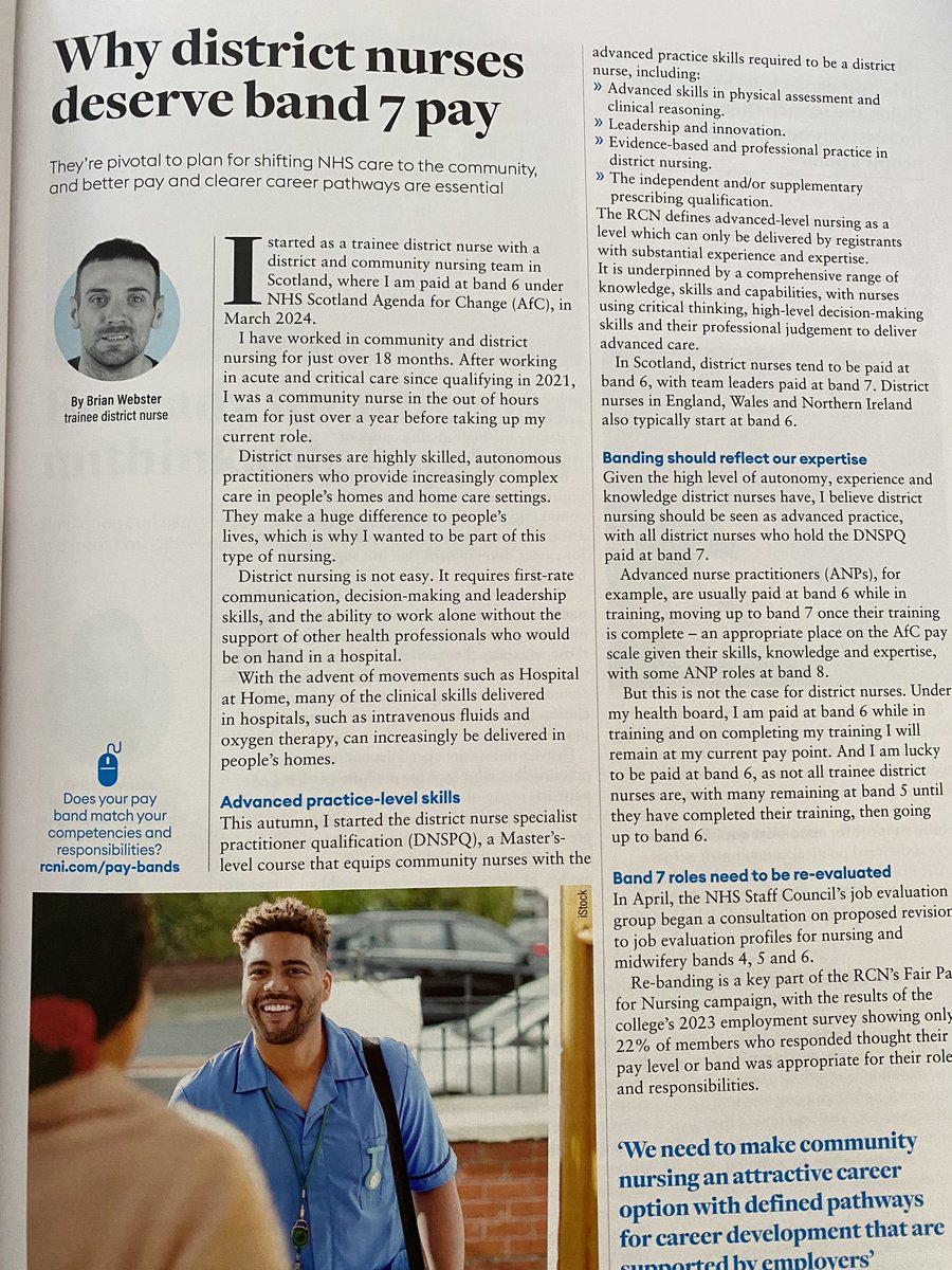 RCN District and Community Nursing Forum (@rcndnforum) on Twitter photo Well done <a href="/BrianWebster18/">Brian Webster Cert HSC, BSc, PG Cert, RN, tDN</a> for raising this issue in the latest edition of Nursing standard Well done <a href="/BrianWebster18/">Brian Webster Cert HSC, BSc, PG Cert, RN, tDN</a> for raising this issue in the latest edition of Nursing standard
