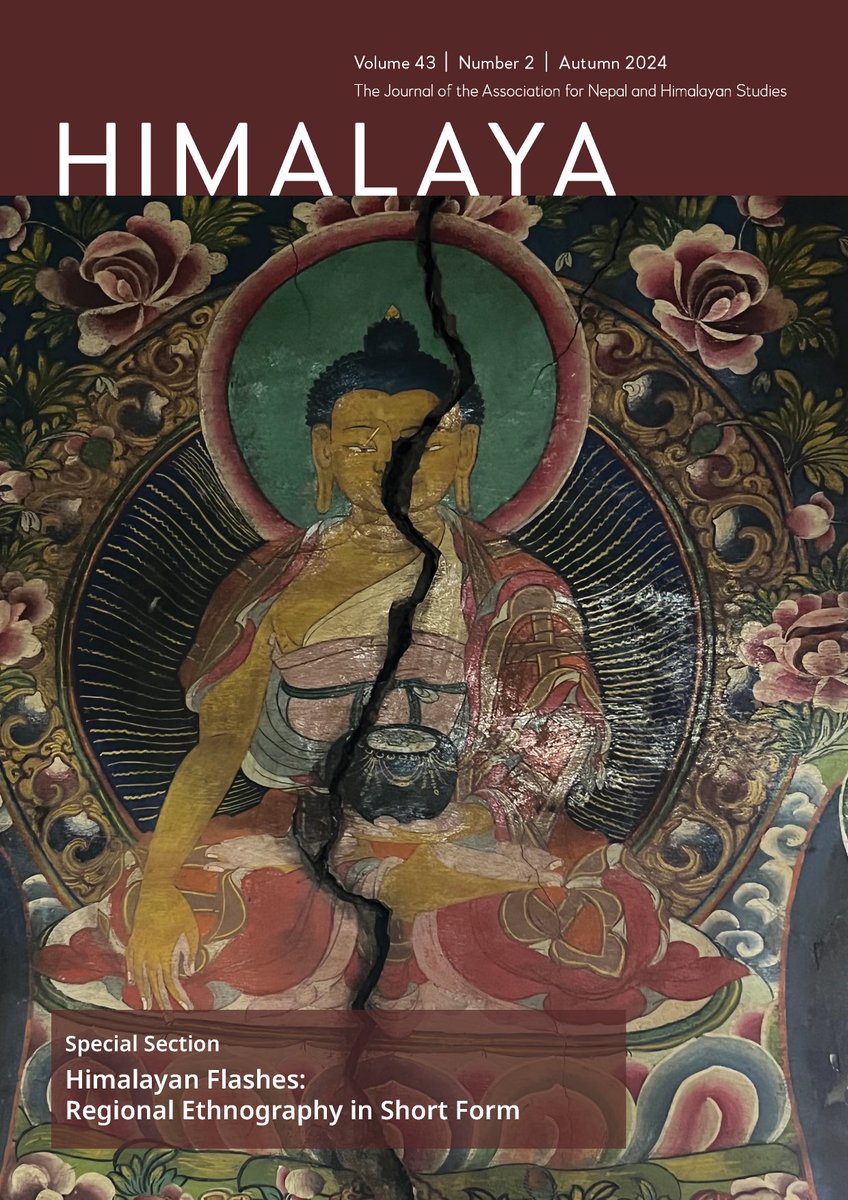 We are very pleased to announce the publication of our latest issue: 

Vol. 43 No. 2 (2024): Special Section - Himalayan Flashes: Regional Ethnography in Short Form

journals.ed.ac.uk/himalaya
