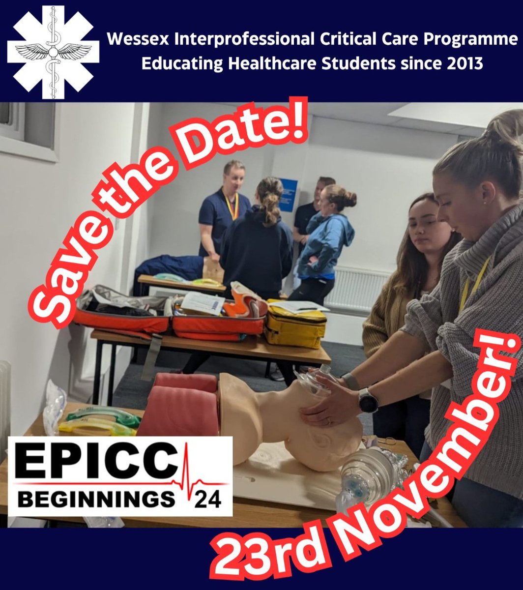 1/4 Get excited... 🥳📣 
EPICC beginnings ticket sales will be dropping next week! Keep your eyes peeled on our social media!
For now, keep the 23rd of November saved for an awesome day long conference filled with workshops, scenarios and lectures in Southampton.