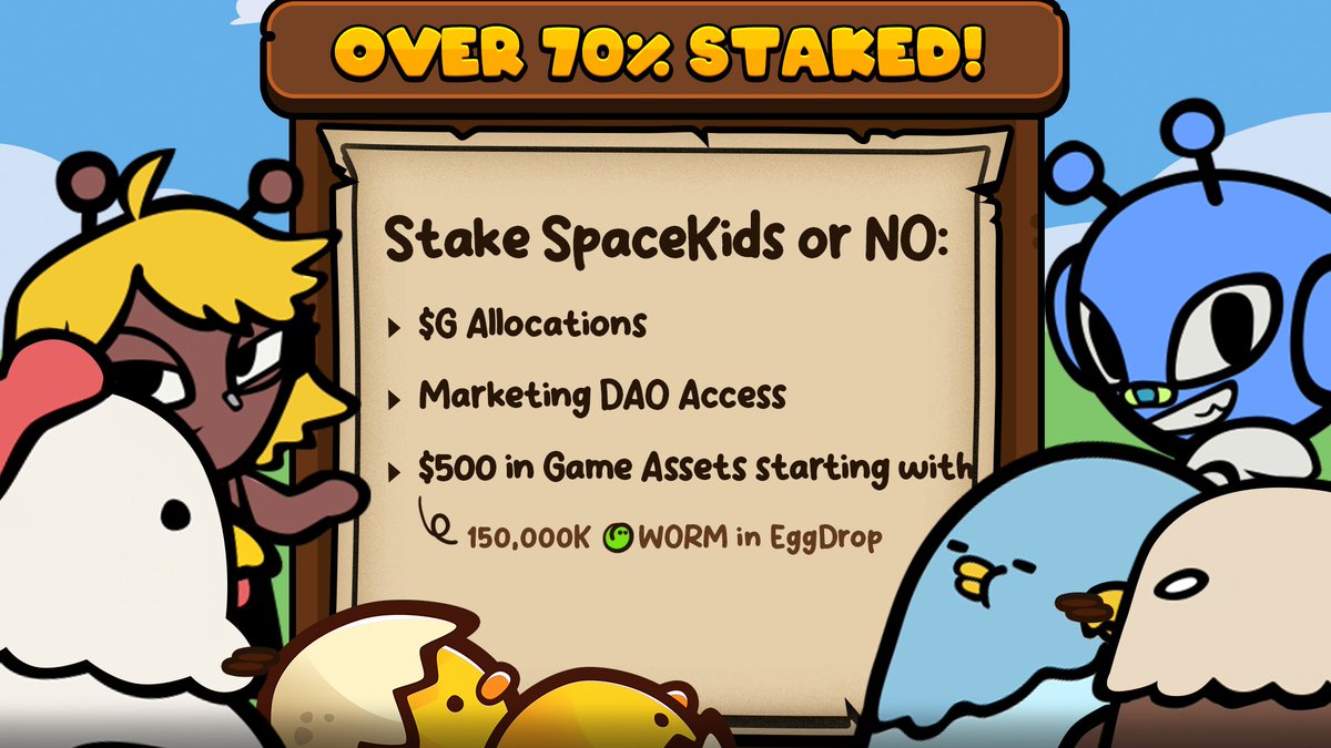 𝐍𝐞𝐚𝐫𝐥𝐲 𝟑𝟏𝟎𝟎+ 𝐒𝐩𝐚𝐜𝐞𝐊𝐢𝐝𝐬 𝐬𝐭𝐚𝐤𝐞𝐝 𝐢𝐧𝐭𝐨 𝐭𝐡𝐞 𝐟𝐥𝐞𝐞𝐭 . . .

If you hold one, here's your 'SpaceKids Survival Kit’—to prepare for what’s coming in this GOMBLE adventure!

Read 👇