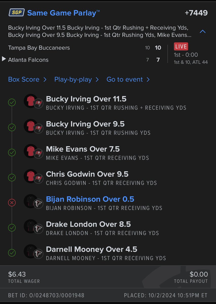 TonyD_Sports's tweet photo. @Bijan5Robinson you really killed me last night! I went from pure elation to sit to my stomach! https://t.co/Rcnrn44xT7