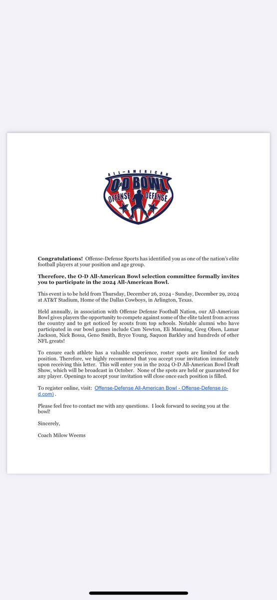 So excited for this opportunity!! Received my invite 9/19! LET’S GO!!