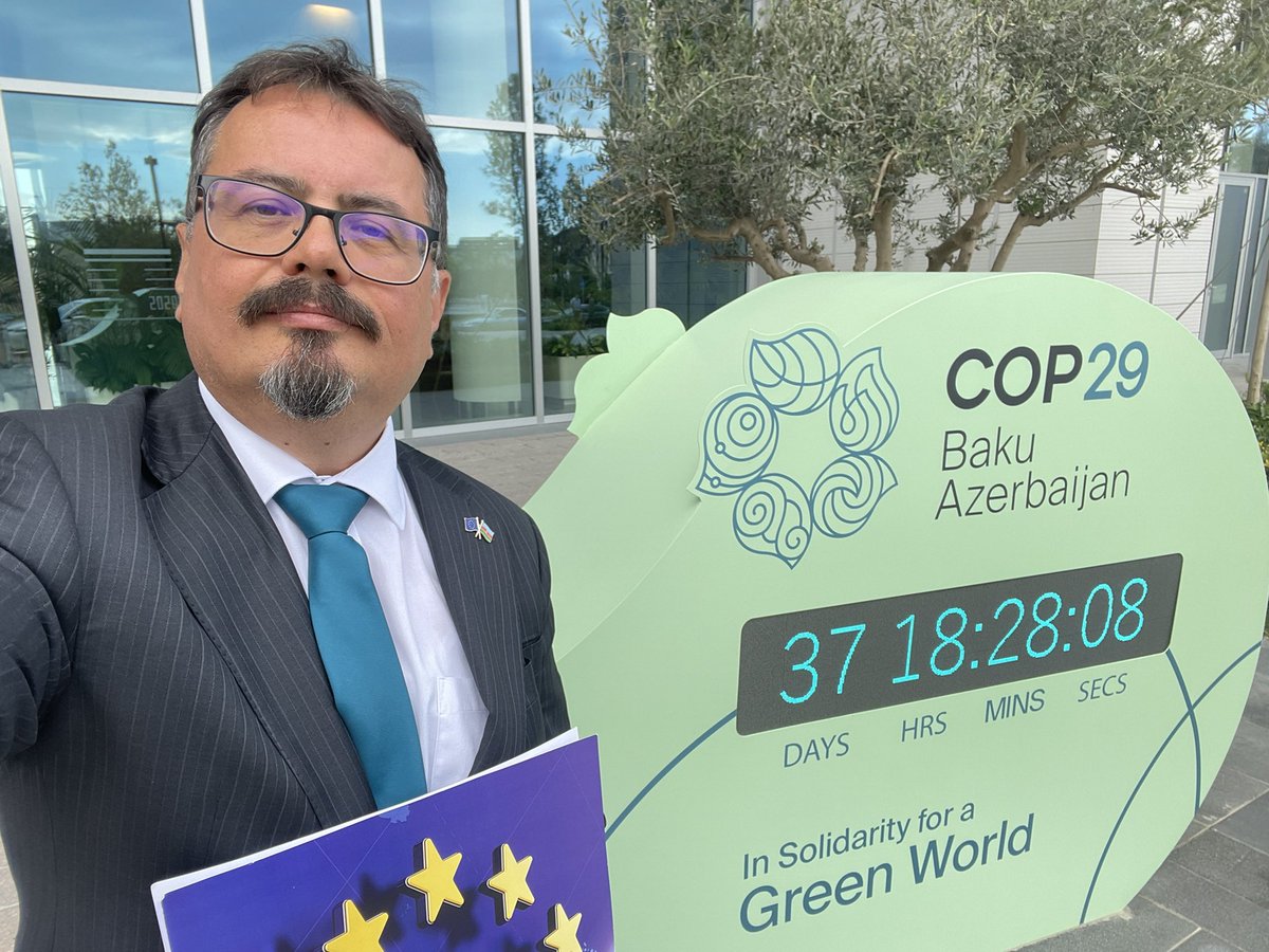MichalkoPeter's tweet photo. 37 days to #COP29!
#EU4ClimateAction @COP29_AZ @UNFCCC https://t.co/cSeEIWNyqm