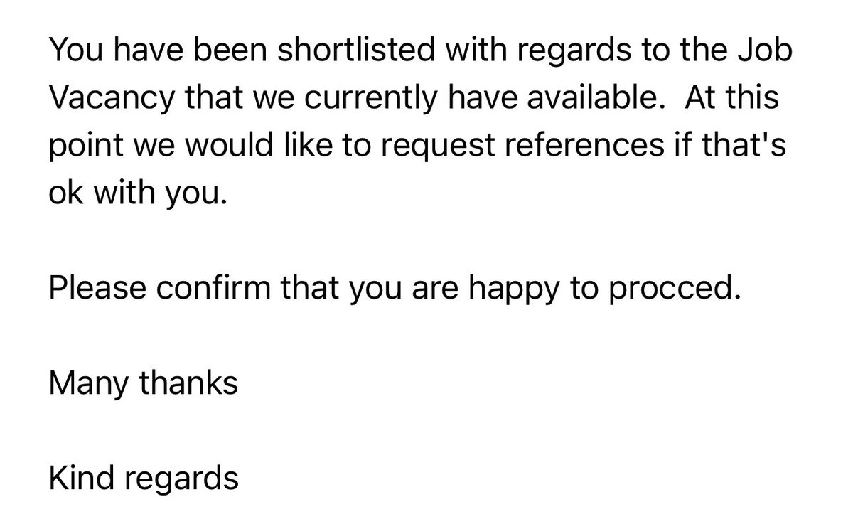 So basically they want you to drop yourself in it at work by letting your boss know there’s a reference request coming only to then find out if you get the job or not? Wtf.