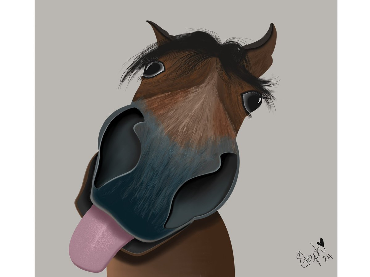 StephWrites40's tweet image. Drew a silly #horse for my daughter…she loved him. Say hello to Larry ❤️
Drawn in @Procreate
#DigitalArtist #digitalartwork #digitalillustration #artist #artmoots #artshare #ArtistOnTwitter #ArtistOfTwitter #procreateart #artist #artists #artistsontwitter #procreate