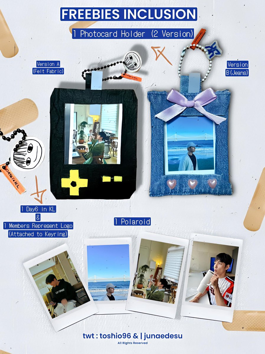 toshio96's tweet photo. DAY6 FOREVER YOUNG IN KL
freebies by @toshio96

very limited so fcfs! jgn buang pls sedih i nanti, sebab all is handmade so please handle with care and love 💓

location &amp; date - will be updated tmrw okay? 
📅 : 5th Oct (day 1)

#DAY6inKL #DAY6_FOREVER_YOUNG #pasarDAY6 https://t.co/HFYaZBh97O