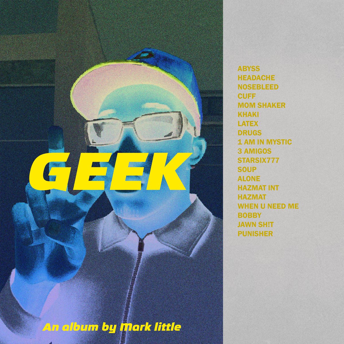 My new album GEEK is out now! 41 minutes of beats I worked on for 5 years and now it’s finally out. Run that up!

linktr.ee/marklittlemusic