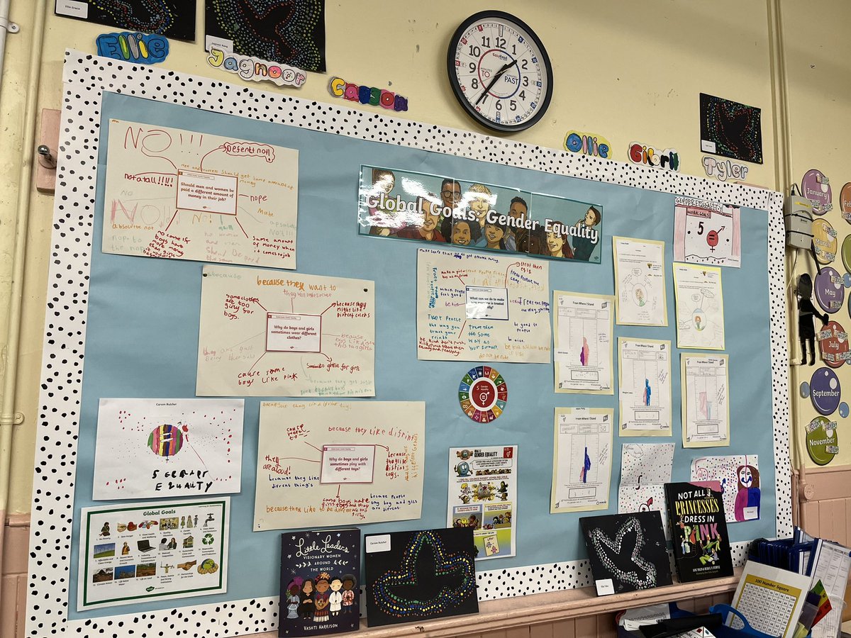 P5 have been learning about the Global Goals and have focused on Gender Equality. <a href="/GlencairnpsN/">Glencairn Primary School, Motherwell</a>