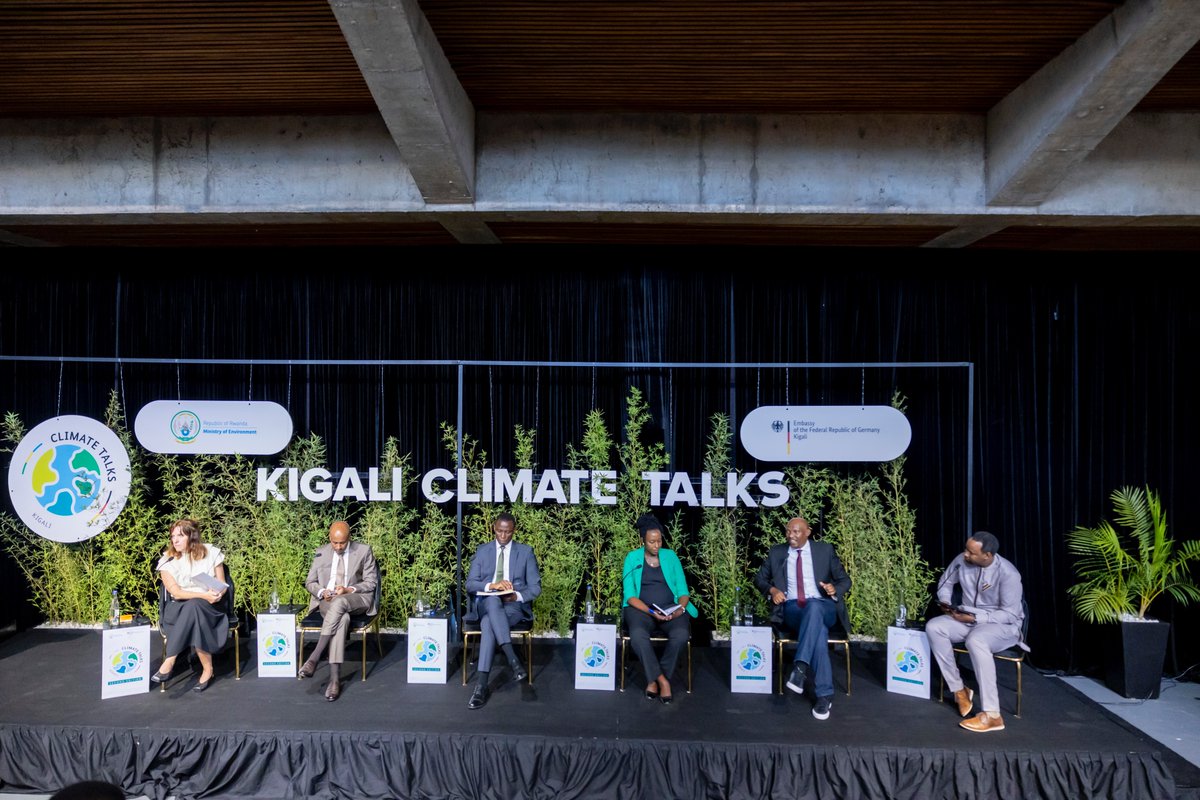 RwandaFinance's tweet photo. The 2nd edition of Kigali Climate emphasized the vital role of finance in enhancing resilience to climate change in Rwanda. Some of the key takeaways include:

- Integrating climate finance into development plans
- Strengthening stakeholder collaboration
- Implementing innovative resource mobilization strategies
- Leveraging private sector participation
- Enhancing data-driven approaches for effective climate adaptation and resilience

#KigaliClimateTalks #RoadtoBaku2024