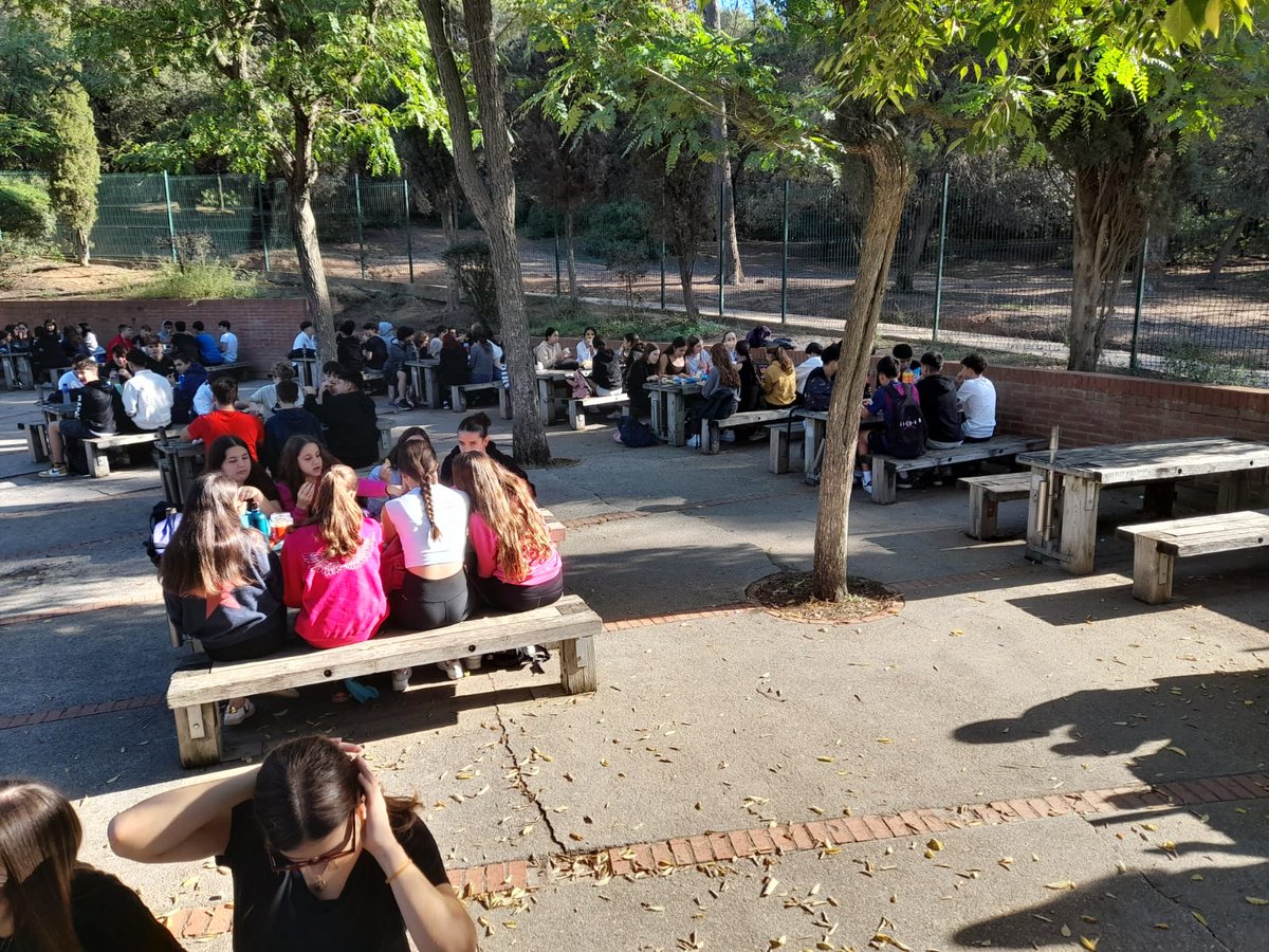 plafarreras's tweet photo. Avui s'han realitzat les sortides de tutoria de 1r d'ESO a 1r de BATX, una bona oportunitat per crear vincles i relacions en un ambient diferent de l'aula. https://t.co/LmMOyUl5CW