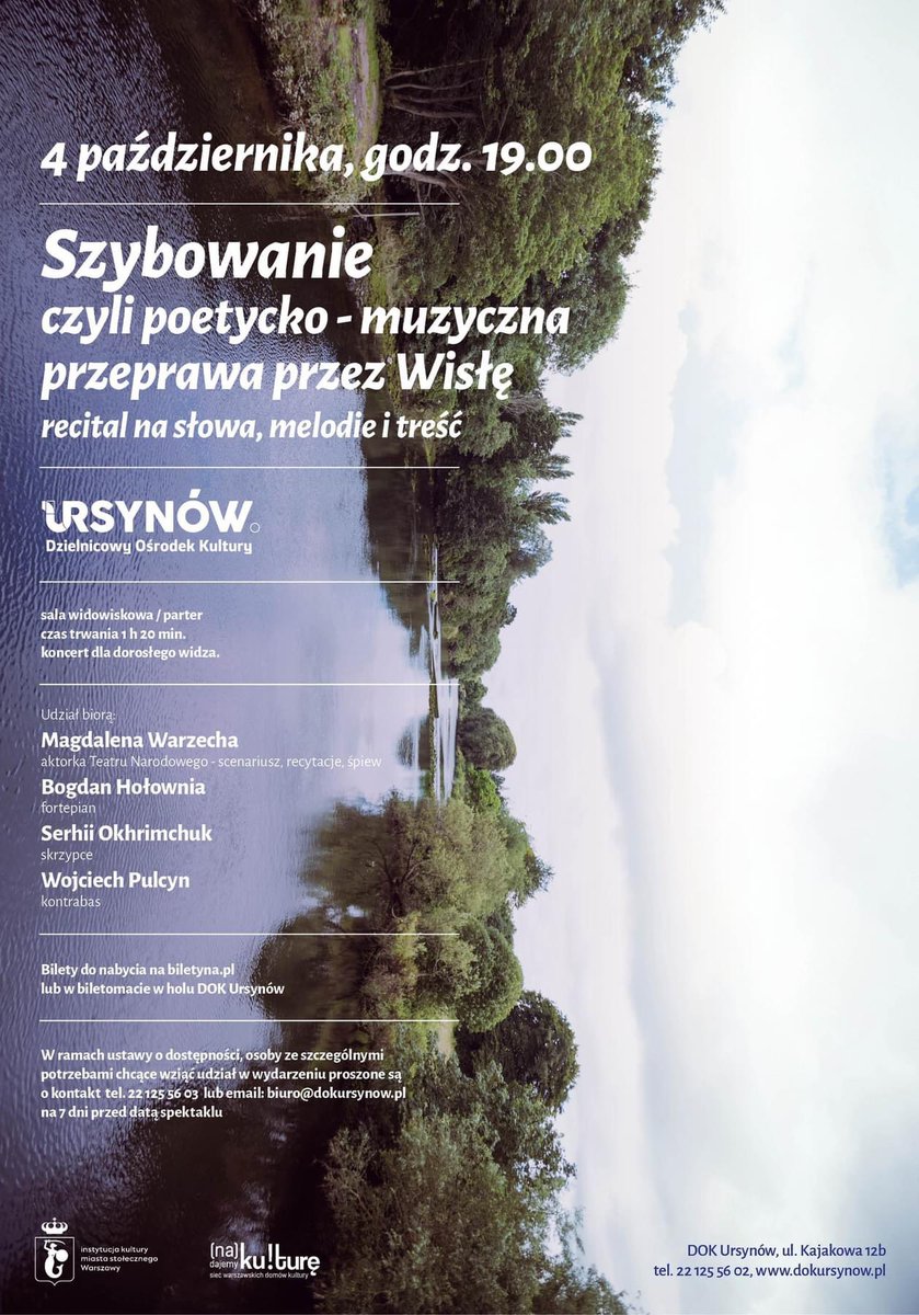 DokUrsynow's tweet photo. Weekend na Kajakowej 👍
#DOK #Ursynów #kultura https://t.co/g1tB7kjMJ5