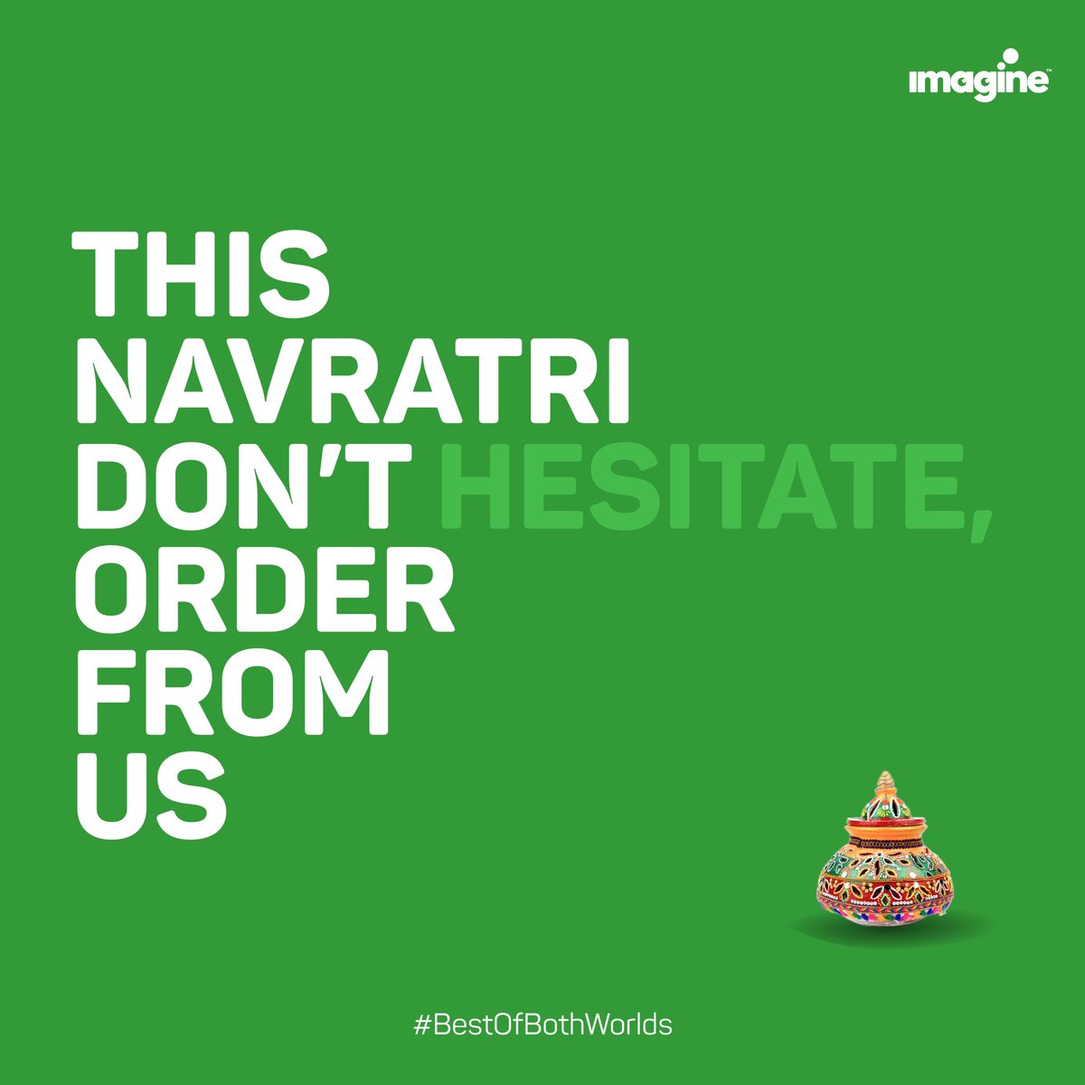 Hesitation is out, indulgence is in!
Imagine the perfect Navratri meal-plant-based, high in protein, and packed with flavour! #BestOfBothWorlds
.
.
.
.
.
#ImagineFoods #Navratri #navratrifeast #navratrifasting #navratrirecipes #PlantPowered #ReadyToEat #plantbased #highprotein