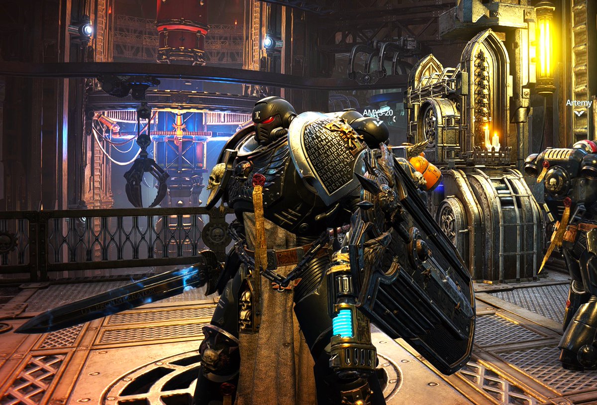 Lonewolfwow's tweet image. Mi Bulkwark Vigia de la Muerte, como me lo gozo  con el la verdad. #spacemarines2 #warhammer40000spacemarine2 #warhammer40k