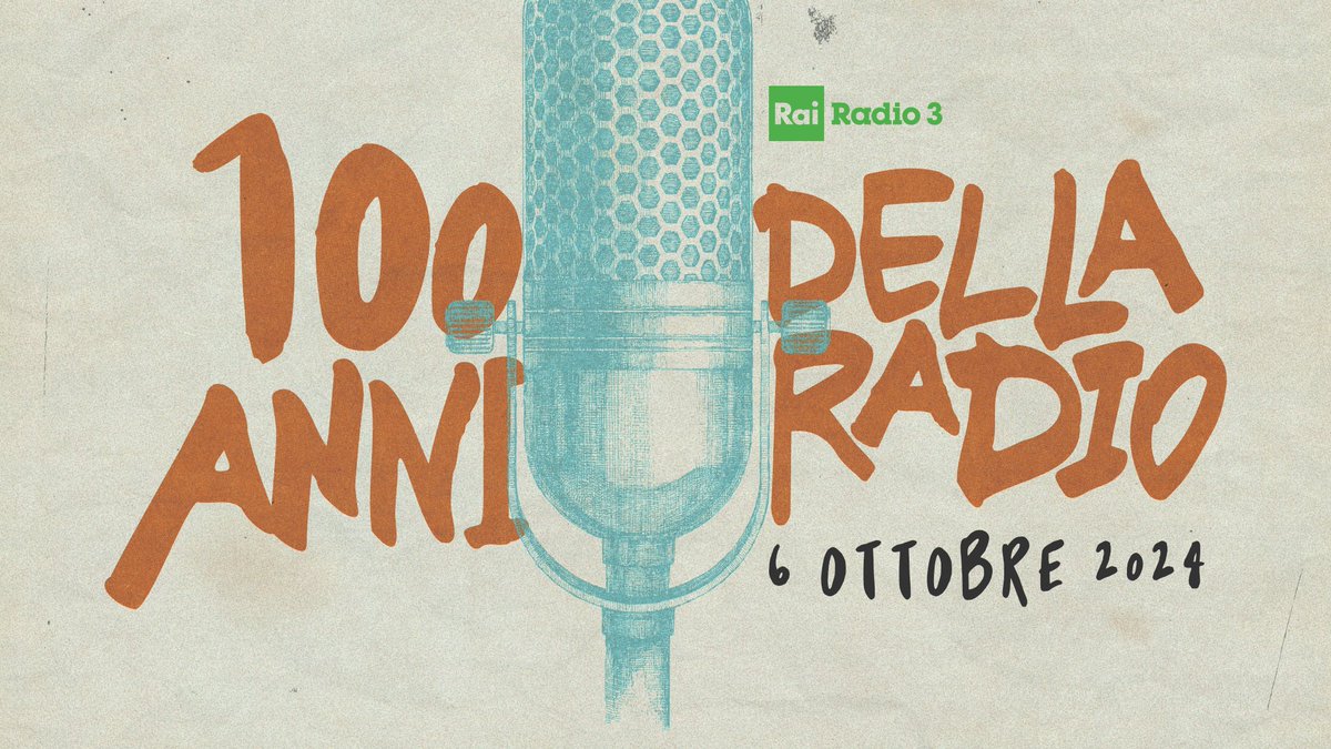 Radio3tweet's tweet image. Una diretta musicale dal Museo Nazionale Scienza e Tecnologia Leonardo da Vinci di Milano alle 17, uno spettacolo in scena al Teatro Stabile di Bolzano alle 20.30: questi e altri appuntamenti per ricordare il 6 ottobre 1924 e festeggiare questi primi cent'anni di #radio
#Next100