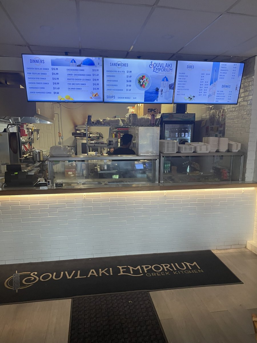 eatingyyz's tweet photo. I've driven by for years and kept meaning to check this spot out and I was surely impressed! Souvlaki Emporium on Dupont Street in the #JunctionTriangle is a tasty spot offering some of the flavors of Greece. Mouthwatering souvlaki grilled to perfection and served with a side of fresh tzatziki are our new favorites. Look at this feast today, it's loaded with good eeeats! Nom nom nom, ok byeee! 🥰
ℹ️ Souvlaki Emporium
📍 1545 Dupont St, #Toronto
☎ 416-534-1010
📷 @eatingyyz
➕ Chicken Souvlaki Dinner ($15.95)
What are we doing this weekend Toronto? 💚
#souvlakiemporium #greekrestaurant #chickensouvlaki #torontogreekfood #greekfoodtoronto #greekto #greekfood #eatingyyz