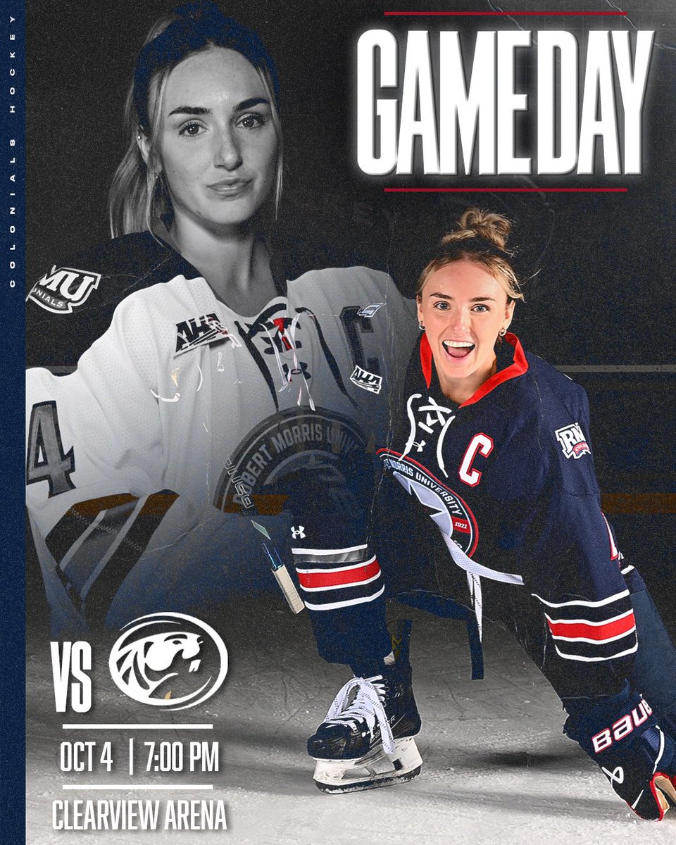 RMUWHockey's tweet photo. Nothing better than some Friday night hockey🤩 

🆚: Bemidji State 
📺: @FloHockey 
📊: https://t.co/GpWQVfCxty 
🎟️: https://t.co/3cn2e9cvQL 

#BobbyMo https://t.co/8B1VFoHj61