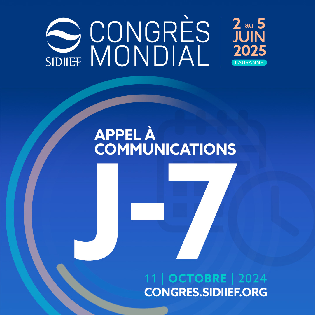 ⏰ J-7 Faites vite! Il vous reste une semaine pour déposer votre projet de communication pour le #congresSIDIIEF, ayant pour thème "L'innovation infirmière - moteur des transformations en santé"
➡️congres.sidiief.org/appel-a-commun…