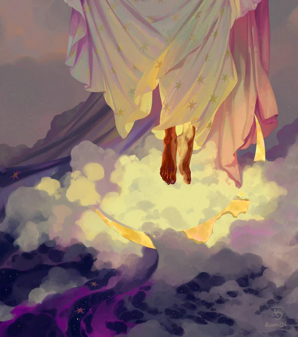 "Stella Maris", my latest Marian piece!Sketches and other bonus content are available on Patreon #art #illustration 