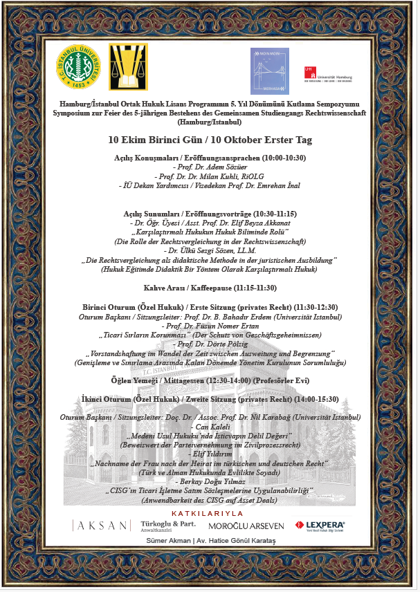 İstanbul Hukuk (@iuhukukdekanlik) on Twitter photo 