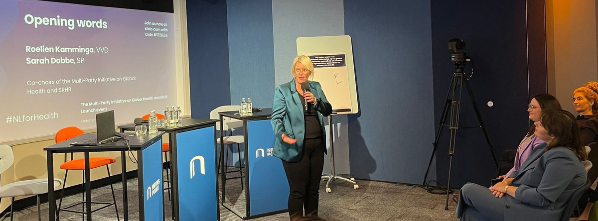 Seksuele gezondheid en rechten moeten op de politieke agenda blijven staan. 

Die boodschap brengen SP-Kamerlid <a href="/sarahdobbe/">Sarah Dobbe</a> en VVD-Kamerlid <a href="/KammingaRJ/">Roelien Kamminga</a> tijdens de start van het meerpartijeninitiatief in Nieuwspoort duidelijk naar voren. 

#NLforhealth