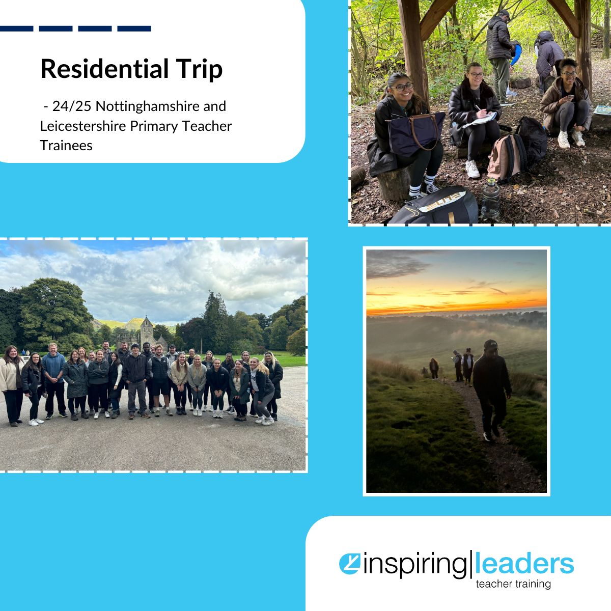 🌳 Over the last two days our Notts and Derbyshire Primary trainees have been enjoying a residential trip, packed with learning, bonding, and exploration.

<a href="/FlyingHighTrust/">Flying High Partnership</a>