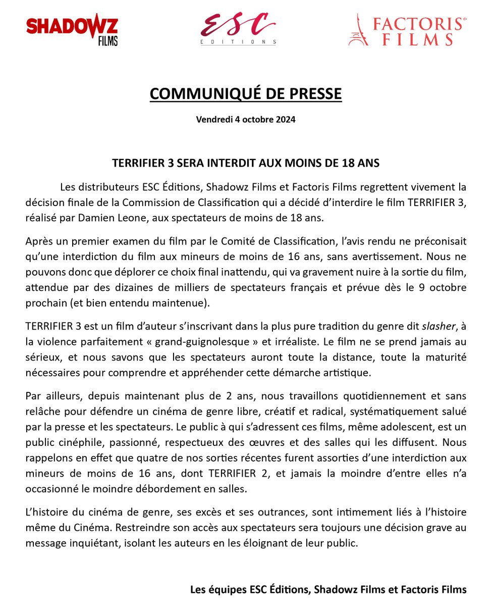 ESC Films tweet media