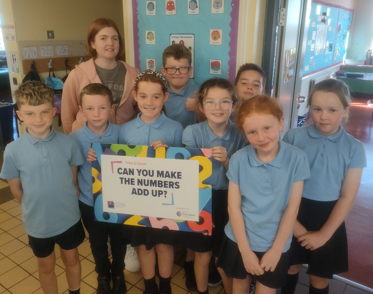 mulgrew_ciara's tweet image. Great to visit #StMarysPS #Kircubbin &amp;amp; see #Time2Count in action! Pupils are supported with their maths by their super #volunteer from @Education_NI  During these sessions they play math based games &amp;amp; learn about how their volunteer uses maths in their job! #LoveLearning @bitcni