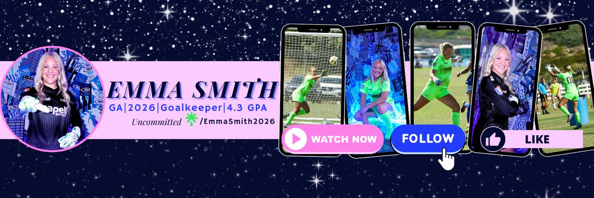 Emma_Smith_2026's tweet image. Switch it, Change it, Rearrange it #NewXHeader
🔗 linktr.ee/emmasmith2026

#ruid #recruitmesoccer

@imyouthsoccer @imcollegesoccer @imwomenssoccer