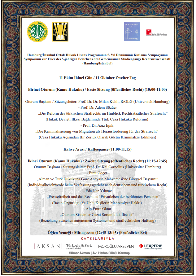 İstanbul Hukuk (@iuhukukdekanlik) on Twitter photo 