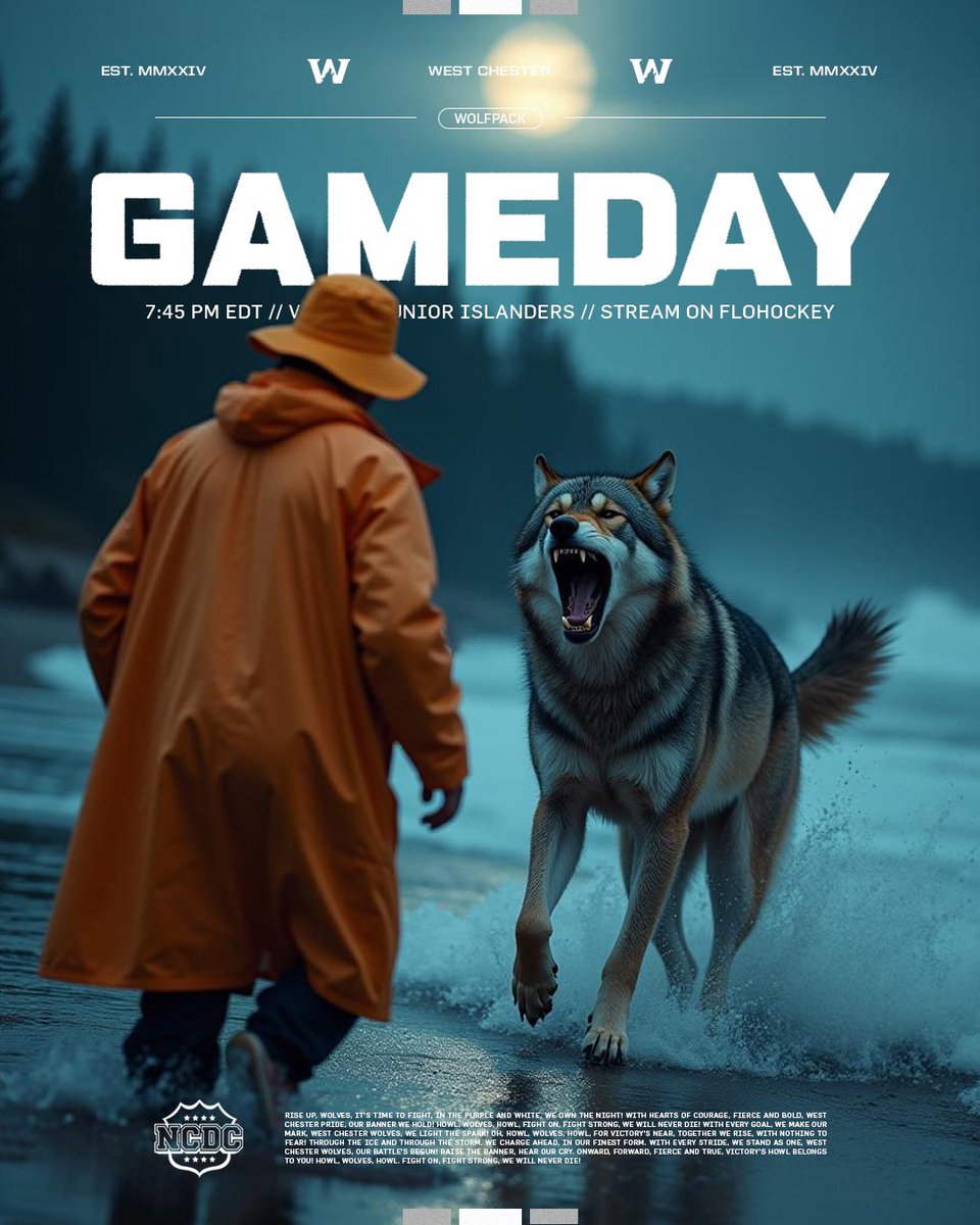 🚨 HOME OPENER TONIGHT 🚨 Join us at PNY Sports Arena for hockey action! Puck drops at 7:45 PM.

🟠 Ceremonial Puck Drop by Bernie Parent &amp; Dave Schultz of the Flyers
🏒 Mites on Ice during 1st intermission
🎯 Fan Game during 2nd intermission 
🎙️ Special PxP Guest: <a href="/The_DanKShow/">DanKShow</a>