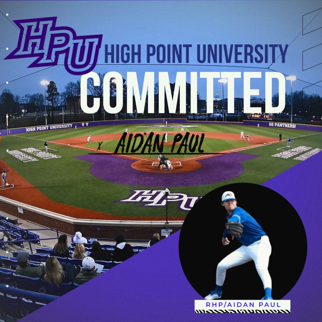 Congratulations to Aidan Paul on his commitment to NCAA DIV 1 High Point University! <a href="/PrepBaseballNY/">Prep Baseball New York</a> @PBR_JUCO <a href="/The_Noah_Sharp/">Noah Sharp</a> <a href="/aidanpaul21/">Aidan Paul</a> <a href="/MedinaSports/">Medina Mustangs</a> <a href="/HPUBaseball/">High Point Baseball</a>