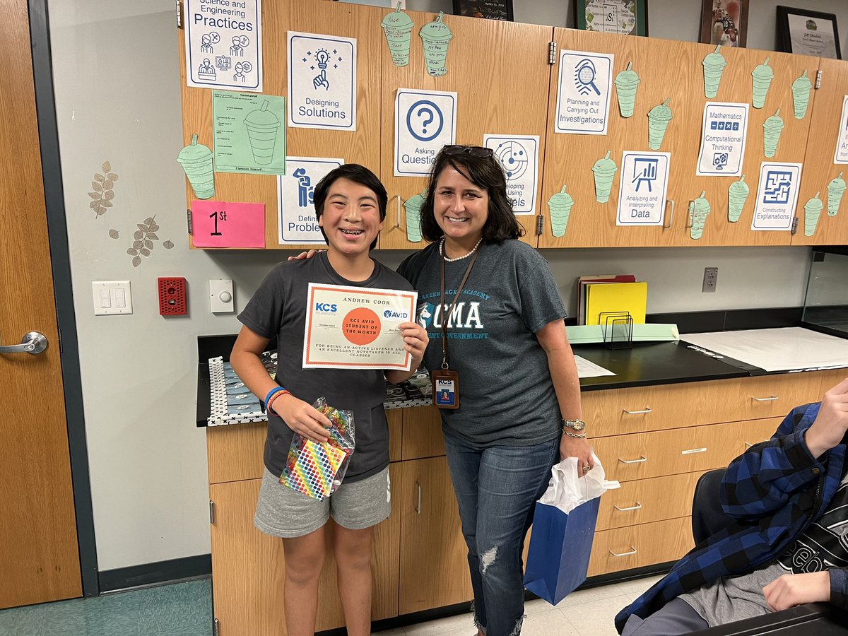 KCSavid (@kcsavid) on Twitter photo Congratulations to our October KCS AVID student of the month from <a href="/CMA_PSCC_KCS/">Career Magnet Academy</a>, Andrew! His organization is on point and is helpful to all he encounters. Congrats Andrew! <a href="/CMA_DocLewis/">Charlene Lewis,Ph.D.</a> Congratulations to our October KCS AVID student of the month from <a href="/CMA_PSCC_KCS/">Career Magnet Academy</a>, Andrew! His organization is on point and is helpful to all he encounters. Congrats Andrew! <a href="/CMA_DocLewis/">Charlene Lewis,Ph.D.</a>