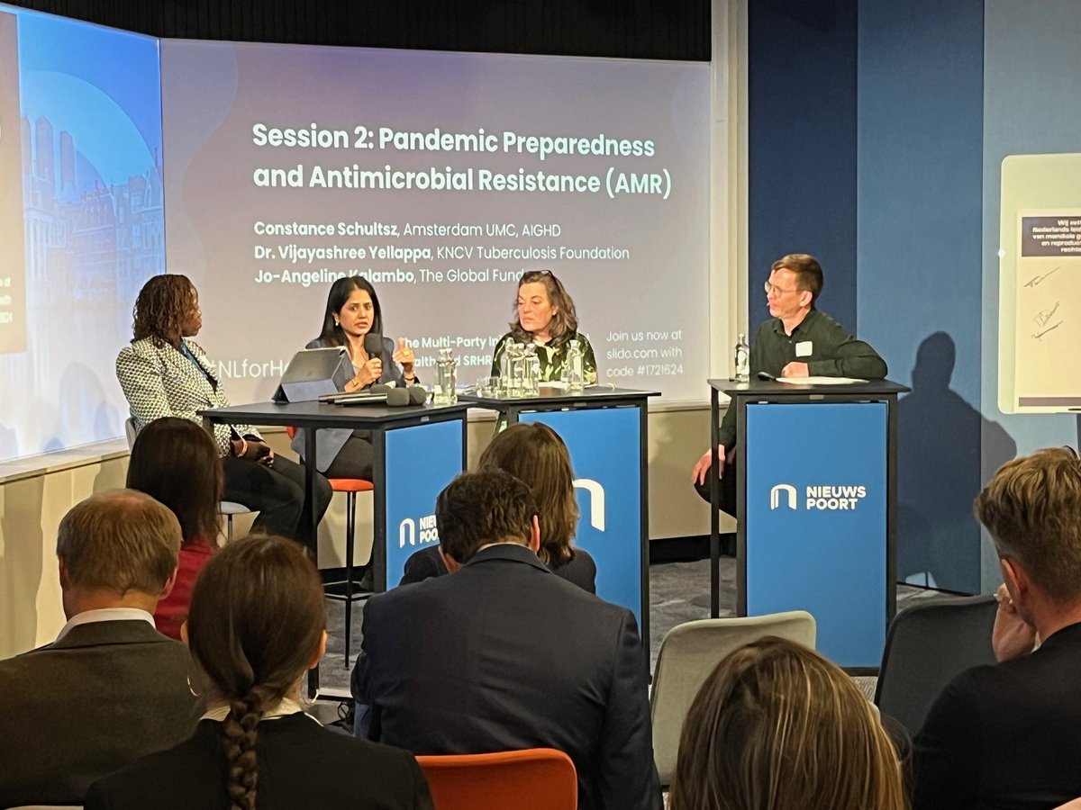 Health Action International (@haimedicines) on Twitter photo In a panel on pandemic preparedness and #AMR, <a href="/dr_vijayashree/">Vijayashree Yellappa</a> makes it clear that no country is safe until every country's health system is ready to tackle #AMR. In the face of this threat, 🇳🇱 must continue in its leadership role, and is uniquely placed to do so. #NLforHealth In a panel on pandemic preparedness and #AMR, <a href="/dr_vijayashree/">Vijayashree Yellappa</a> makes it clear that no country is safe until every country's health system is ready to tackle #AMR. In the face of this threat, 🇳🇱 must continue in its leadership role, and is uniquely placed to do so. #NLforHealth