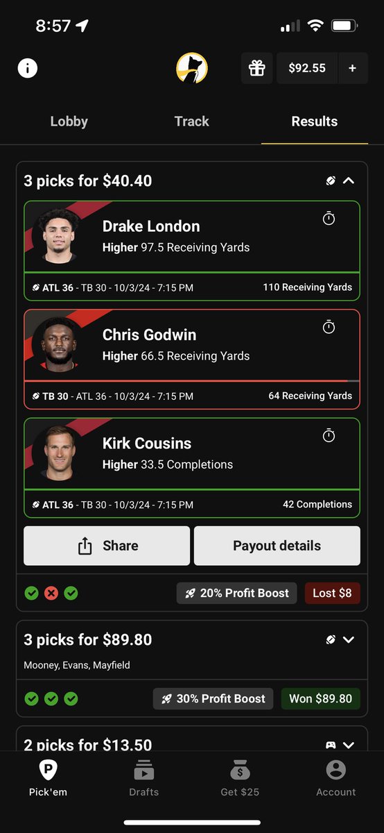 prosource3's tweet image. Nice like profitable dub @PapaZirk suck Godwin couldn’t get the last 3 yards in OT