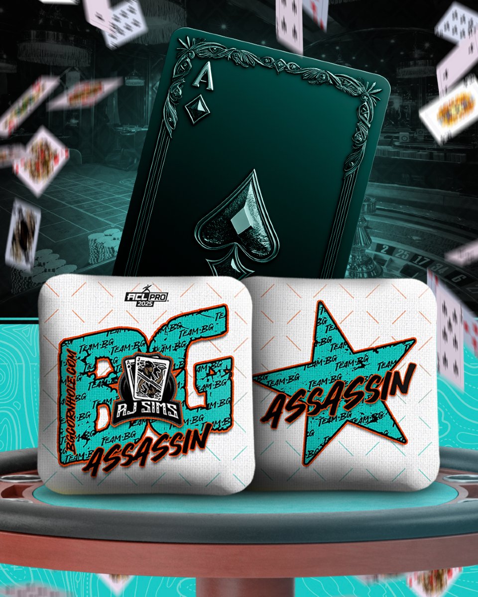 When the cards fall, you know I’m still playin’ like an Assassin ♠️

#cornhole #GoBGorGoHome