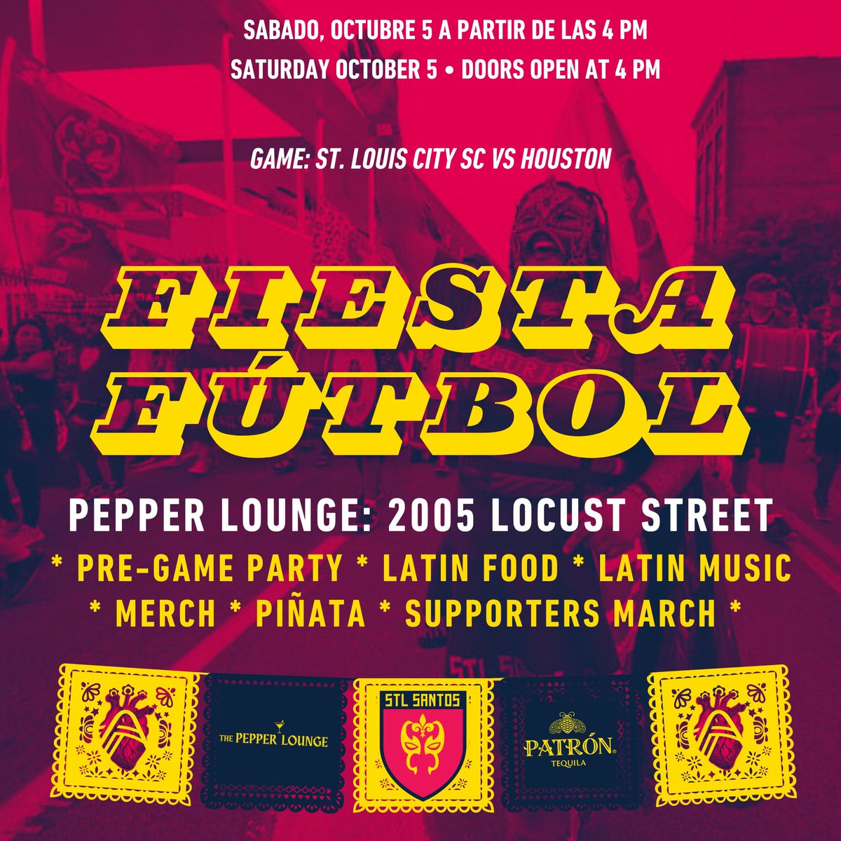 STLCitySantos's tweet image. Last one for the year. Be loud. Be passionate. Have fun. #AmorEternoSTL