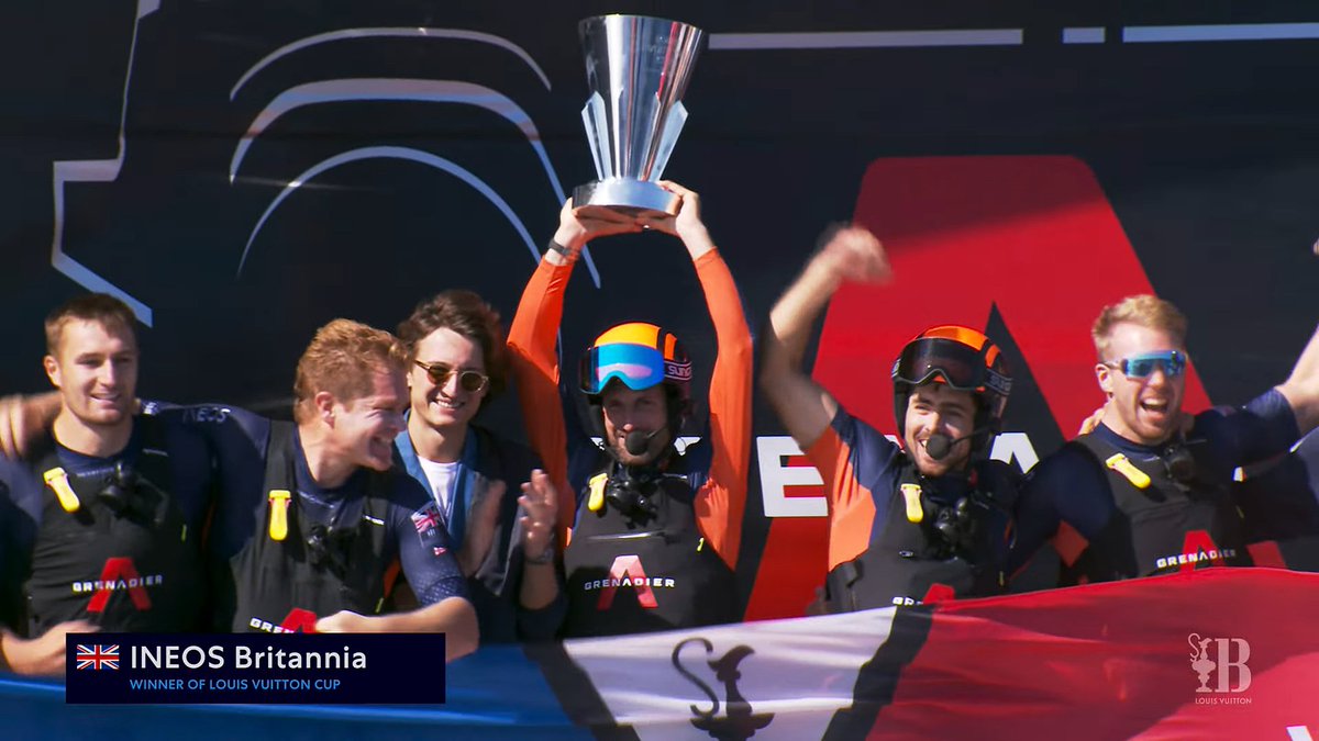 Finally this guy gets a good boat!! Congrats Ben Ainslie &amp; INEOS Britannia for this historic Louis Vuitton Cup Final