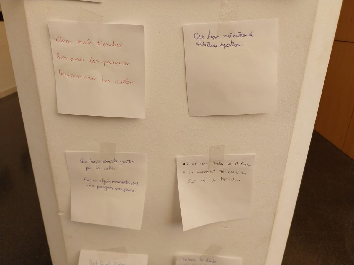 AVVBufala's tweet image. Avui hem començat projectes de col·laboració amb l'IES @pompeufabrabdn ! Han estat molt activis i tenen ben clar què volen per a #Bufalà #Badalona