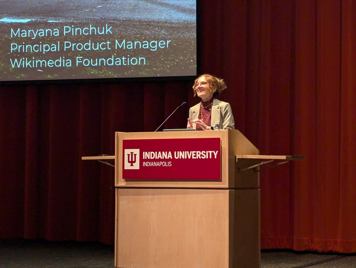 WikiConference North America 2024 has begun, bringing together editors to discuss how to make <a href="/Wikipedia/">Wikipedia</a> and other <a href="/Wikimedia/">Wikimedia Foundation</a> projects better.

Maryana Pinchuk, in opening keynote, examines how AI and TikTok may impact online information — and misinformation.

#WikiconferenceNA