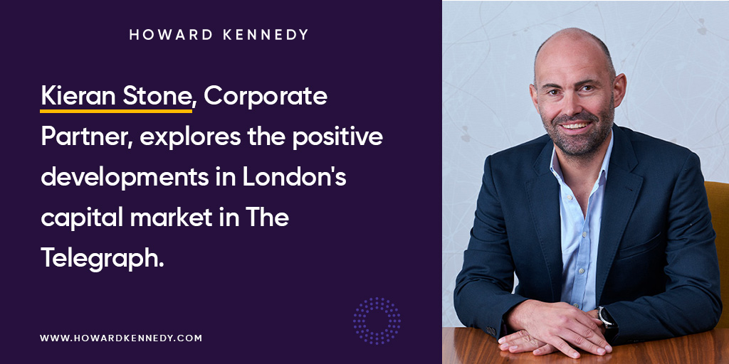 Have reports of the London stock market's demise been exaggerated? Partner Kieran Stone, explains that despite recent challenges, London’s stock market is on a path to revival. Read the article in The Telegraph👇ow.ly/p8PG50TBvKe