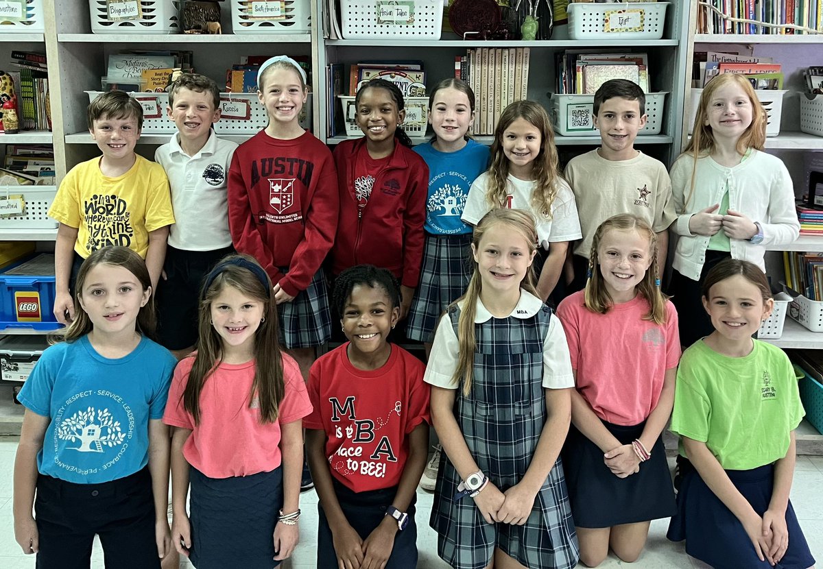 Congratulations to the 2024-2025 Mary B. Austin Elementary Student Council! <a href="/MaryBAustin/">Mary B. Austin Elementary</a> #GrowingGreatness