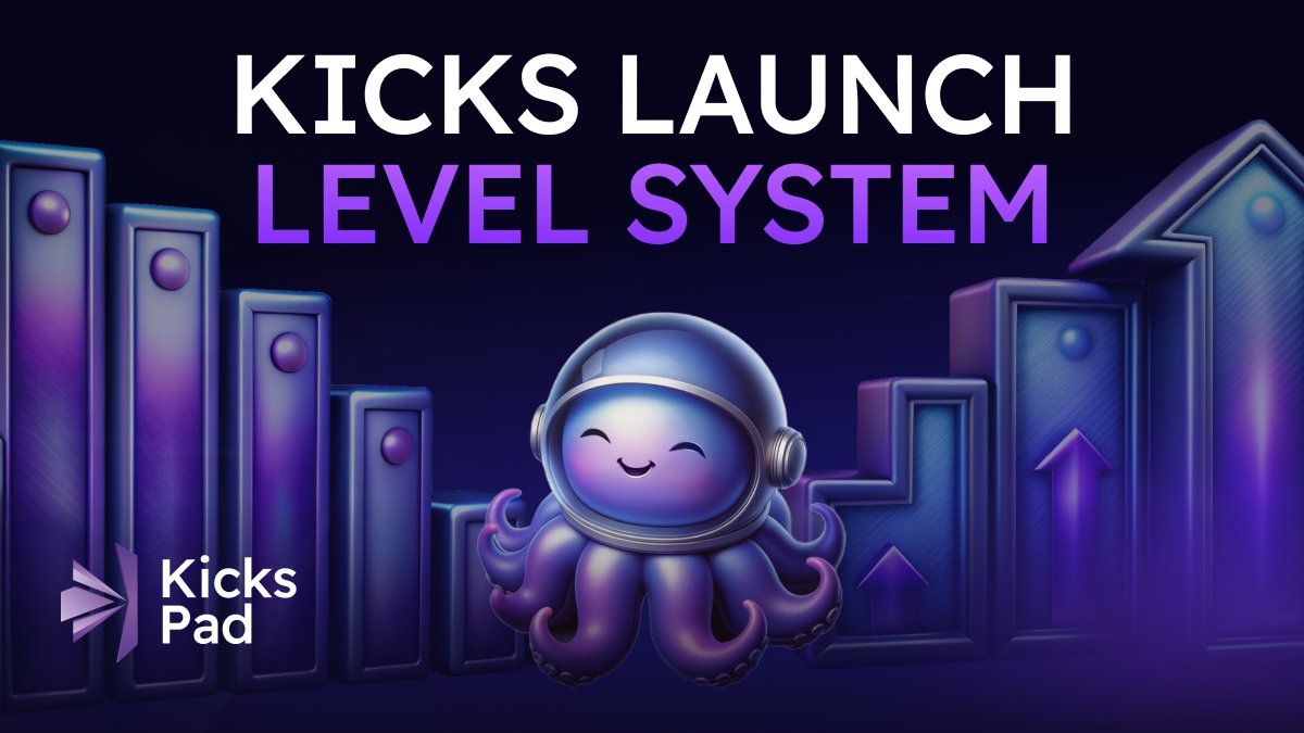 🏆 Kicks Launch level system: Earn privileges!

Kicks #Launch has a level system that allows us to earn additional rewards and privileges for active participation. Depending on our level, we can get:

☑️ Early access to IDO
☑️ Discounts on commissions
☑️ Exclusive airdrop
☑️