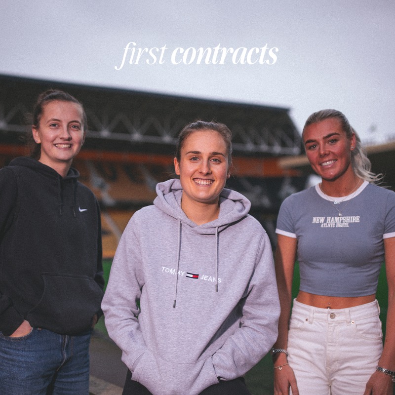 WolvesWomen's tweet photo. Our first ever contracted players 🙌

Anna Morphet, Katie Johnson and Tammi George have put pen to paper in a historic move 🗞️