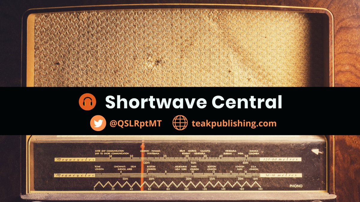 QSLRptMT's tweet photo. The October edition of Blog Logs is available at Shortwave Central. There are many good logs - and they are only getting better as DX season nears! Go to: https://t.co/NMDCRlDdc1 #SWCentral #BlogLogs https://t.co/NLRPmiYfX5