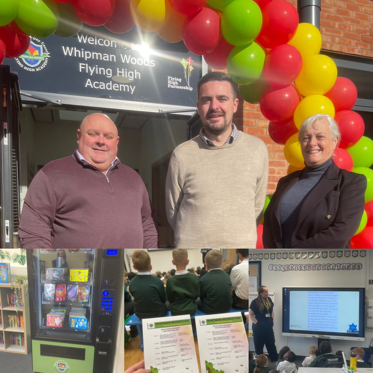 CllrSamSmith's tweet photo. From CPC to opening a primary school on the new housing estate in #Gateford, #Worksop. Funded & commissioned by Conservative-run @NottsCC:
👩🏫£11m of investment
🧑🏫210 primary school places, with additional space for expansion if necessary
👨🏫on site nursery opening in January https://t.co/DM3zwjQXsJ