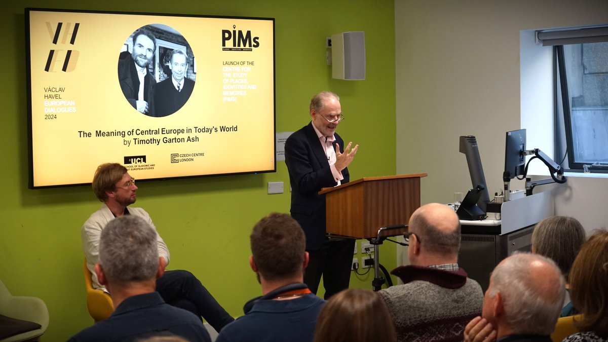 Czech Centre London (@czechcentrelnd) on Twitter photo Thank you all who attended the Václav Havel European Dialogues last night, our special collaborative event hosted by <a href="/UCLSSEES/">UCL School of Slavonic & East European Studies</a>. The evening featured a keynote address by <a href="/fromTGA/">Timothy Garton Ash</a> of <a href="/UniofOxford/">University of Oxford</a> who discussed the meaning of Central Europe in today's world.
📷 by Marek Bero Thank you all who attended the Václav Havel European Dialogues last night, our special collaborative event hosted by <a href="/UCLSSEES/">UCL School of Slavonic & East European Studies</a>. The evening featured a keynote address by <a href="/fromTGA/">Timothy Garton Ash</a> of <a href="/UniofOxford/">University of Oxford</a> who discussed the meaning of Central Europe in today's world.
📷 by Marek Bero